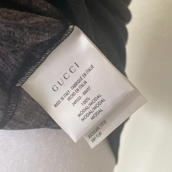 Gucci tank top with gathered front and abstract design - Picture 5 of 10